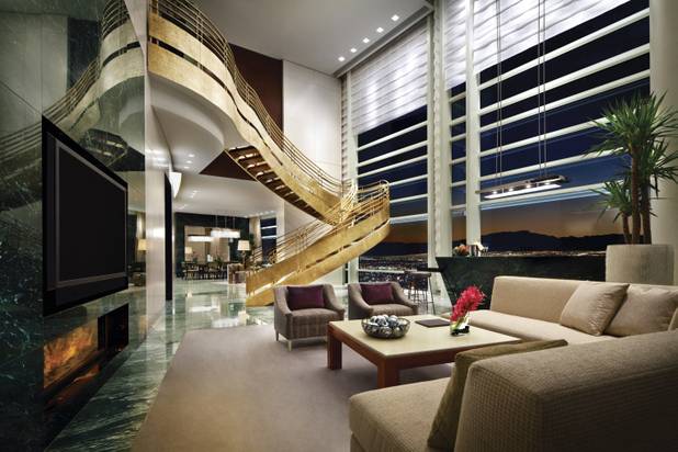The Sky Villas at Aria in CityCenter are some of the largest suites among the MGM Resorts International properties.