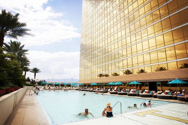The pool at Trump International Hotel Las Vegas Friday, July 8, 2011.