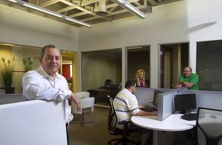 Jaime Velez, broker and operating partner, poses in the 