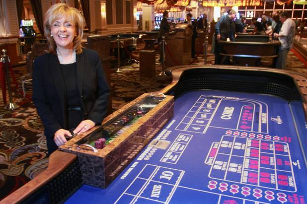Graciela Olson is vice president for table games at the Bellagio.