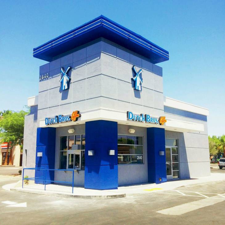 Oregon-based Dutch Bros. Coffee will open its first location, a drive-thru, in Las Vegas in summer 2015.