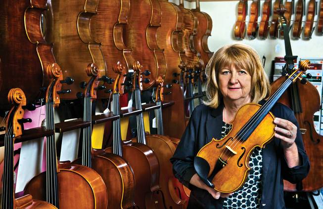 Violin Outlet owner Mara Lieberman