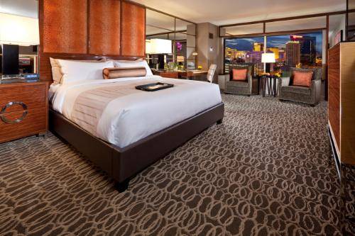 The renovated Grand King Suite at the MGM Grand. MGM Resorts International announced Oct. 11 it will embark on a $160 million remodel of the MGM Grand's main tower.