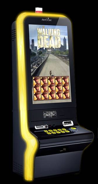 Aristocrat's new "Walking Dead" slot machine.