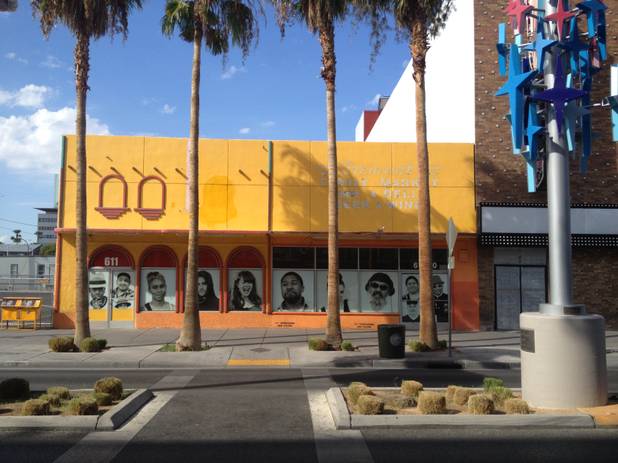 The site of a proposed urban grocery store downtown, which will take over the space formerly occupied by Mamita’s Mexican restaurant and the Fremont Street Market & Deli located across the street from El Cortez on the south side.